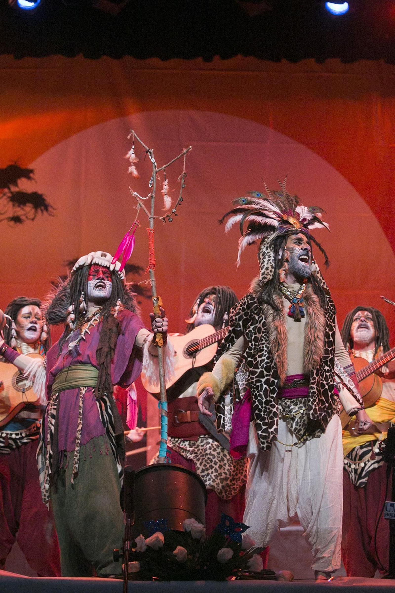 Imagen de la tercera semifinal del Carnaval Colombino