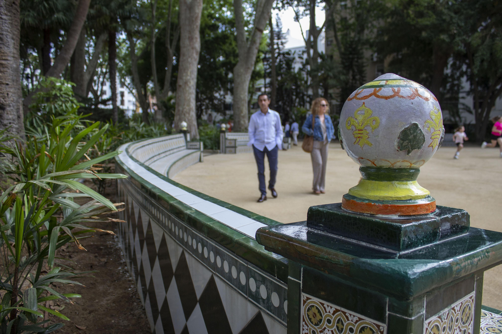 Fotos de la apertura del Parque María Cristina en Algeciras