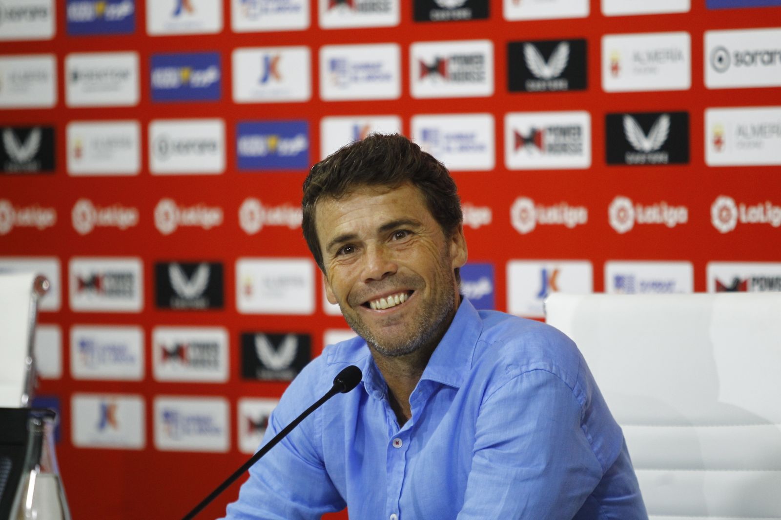 Imágenes del partido de fútbol U.D. Almería-Girona F.C.