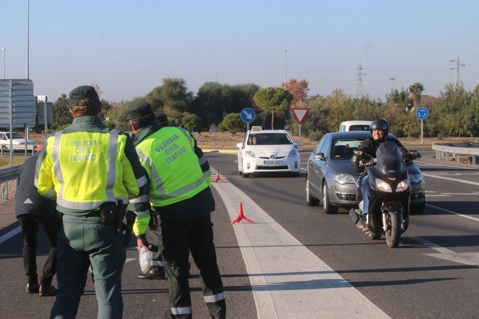 Una de las campañas de control del tráfico de la Guardia Civil en la provincia de Córdoba