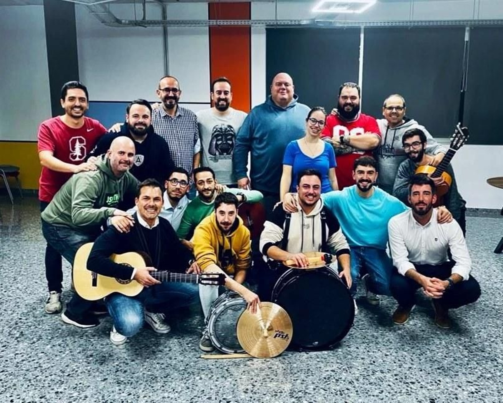 Comparsa 'El golpe'.