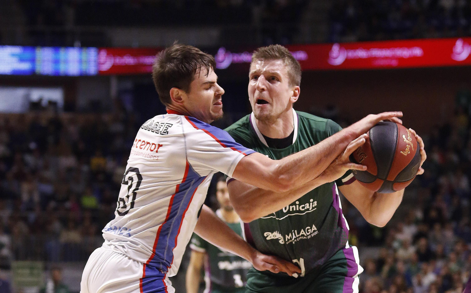 Las fotos del Unicaja-Obradoiro Las fotos del Unicaja-Obradoiro