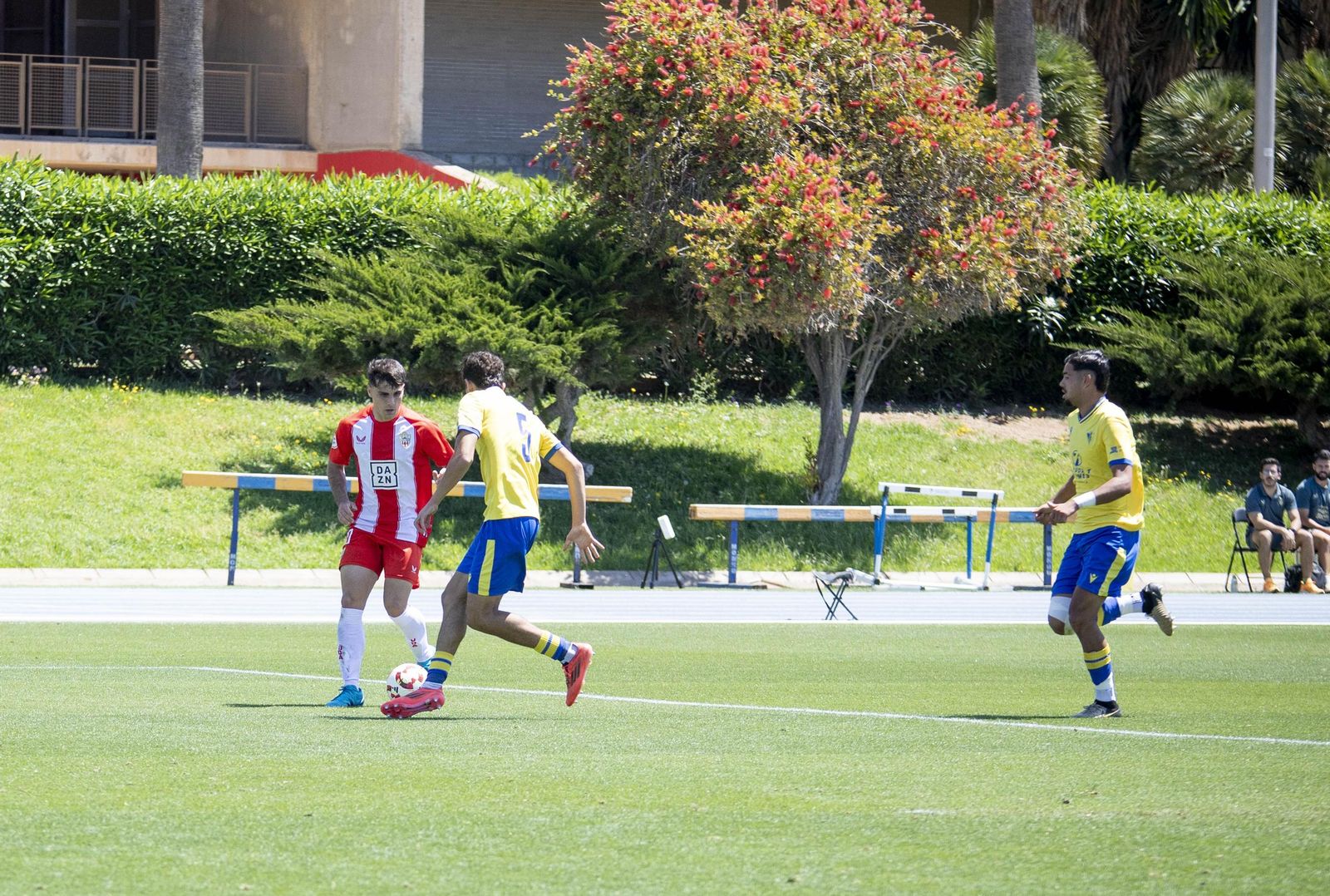 Partido de Segunda RFEF entre el Almería B y el Cádiz Mirandilla