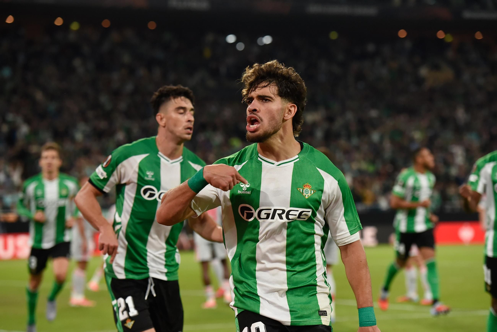 Las fotos del Betis - Olympique Lyonnais