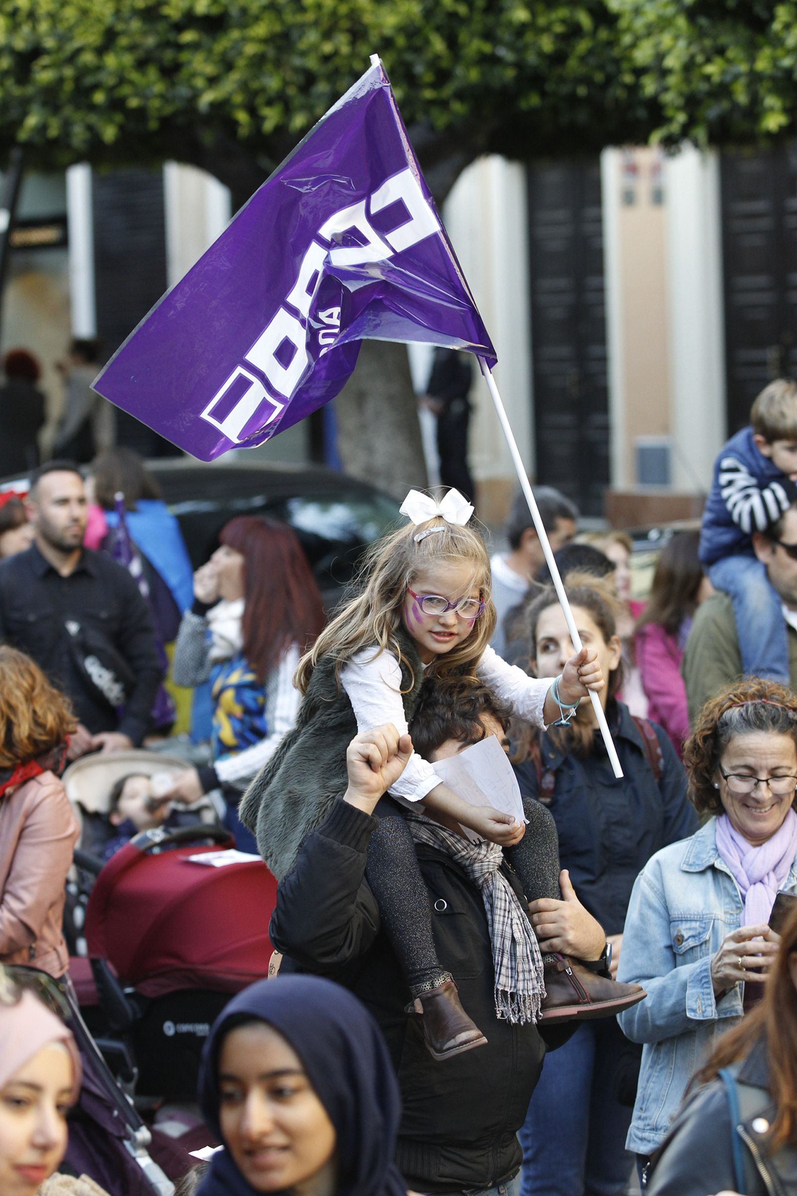 Fotogalería manifestación Día Internacional de la Mujer