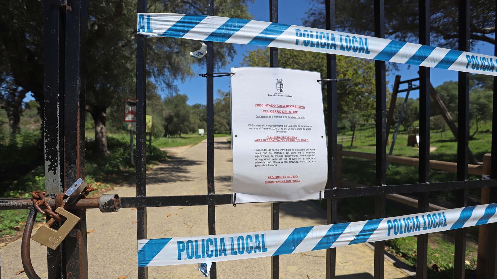 Fotos del confinamiento por el estado de alarma en Castellar