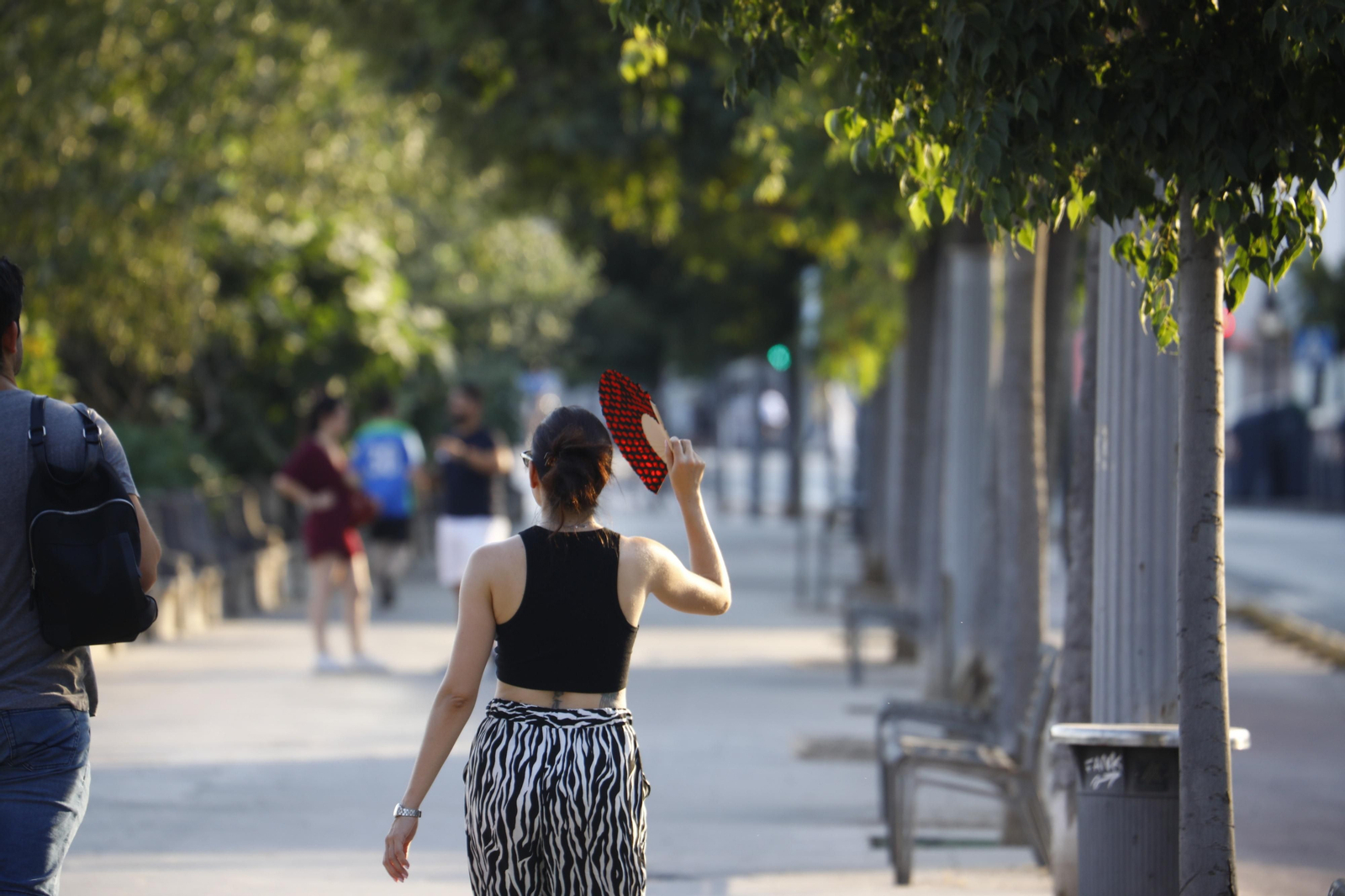 Córdoba bajo el aviso naranja en la segunda ola de calor del verano, en imágenes