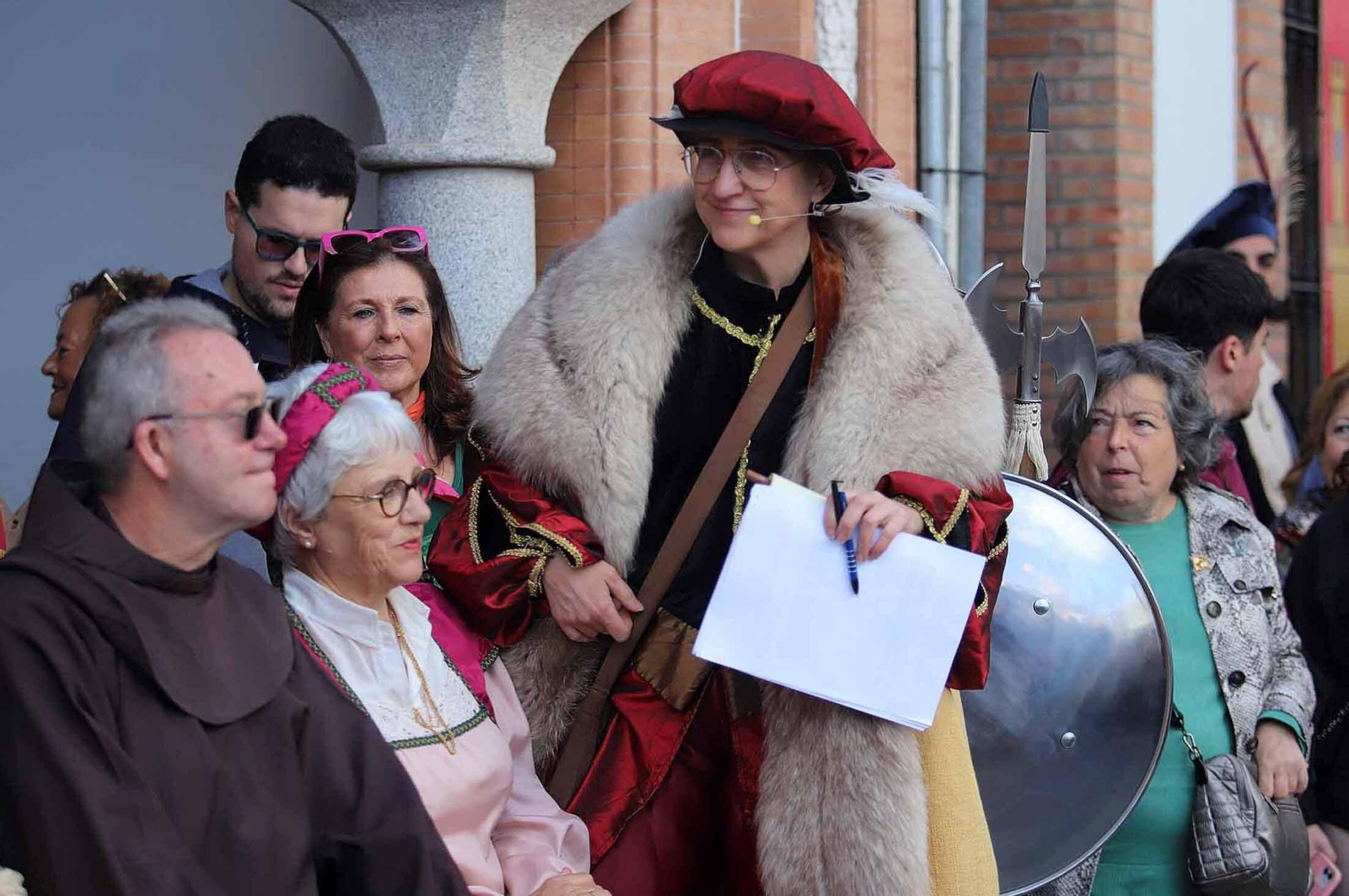 Imágenes del gran ambiente en la Feria Medieval de Palos de la Frontera, Huelva