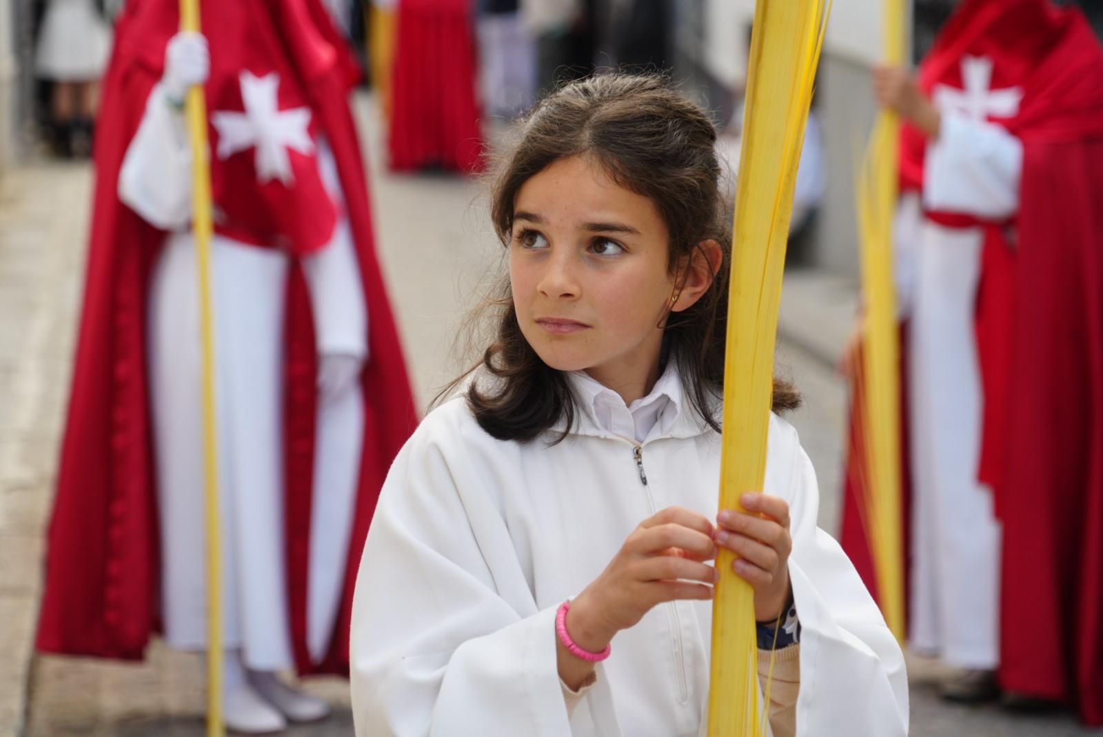 La procesión de la Borriquita en Pozoblanco