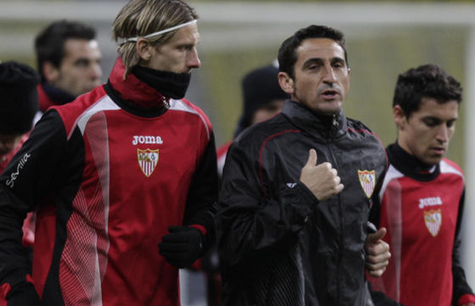 Jiménez se sumó a la carrera entre Stankevicius y Jesús Navas.

Foto: Antonio Pizarro