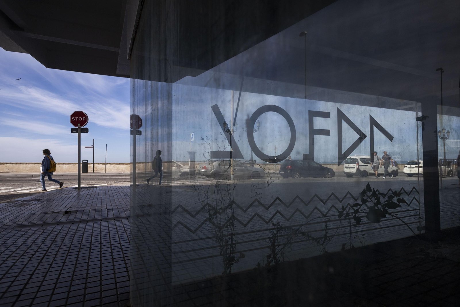 Las imágenes del mal estado de los paseos de Cádiz