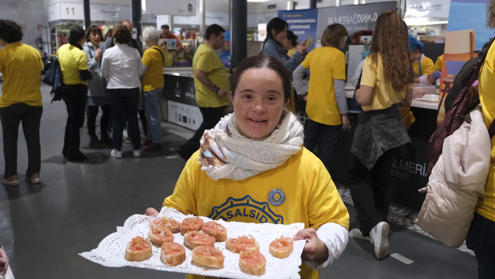 Showcooking-taller de gastronomía de Asalsido por el Día Mundial del Síndrome de Down