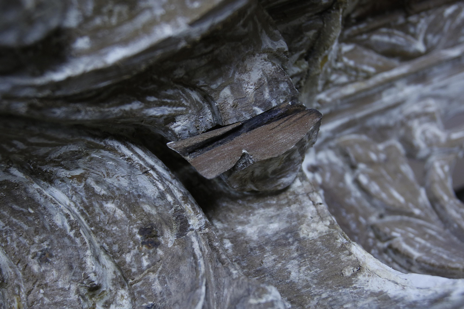 Restauración del paso de La Mortaja