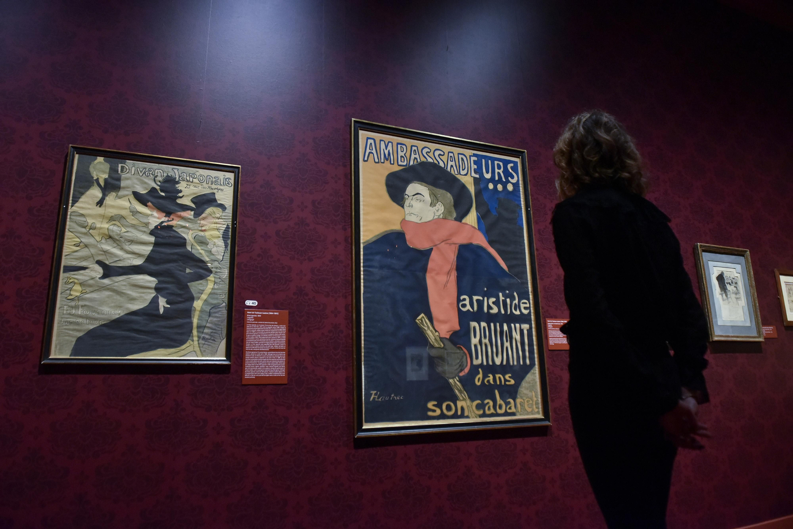 Las imágenes de la exposición  "El espíritu de Montmartre en tiempos de Toulouse-Lautrec"