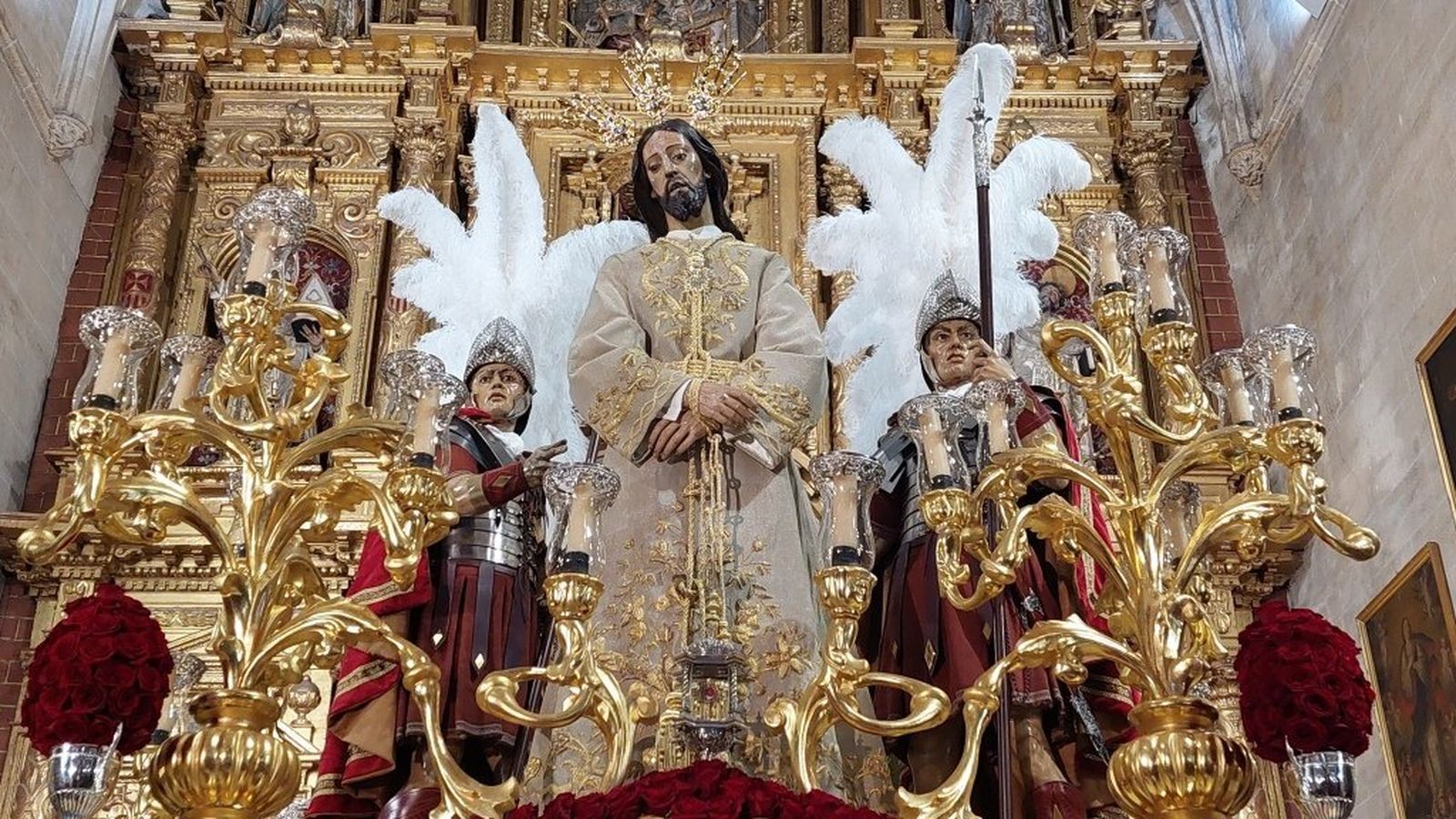 El Señor del Consuelo, que procesiona por Jerez cada Domingo de Ramos