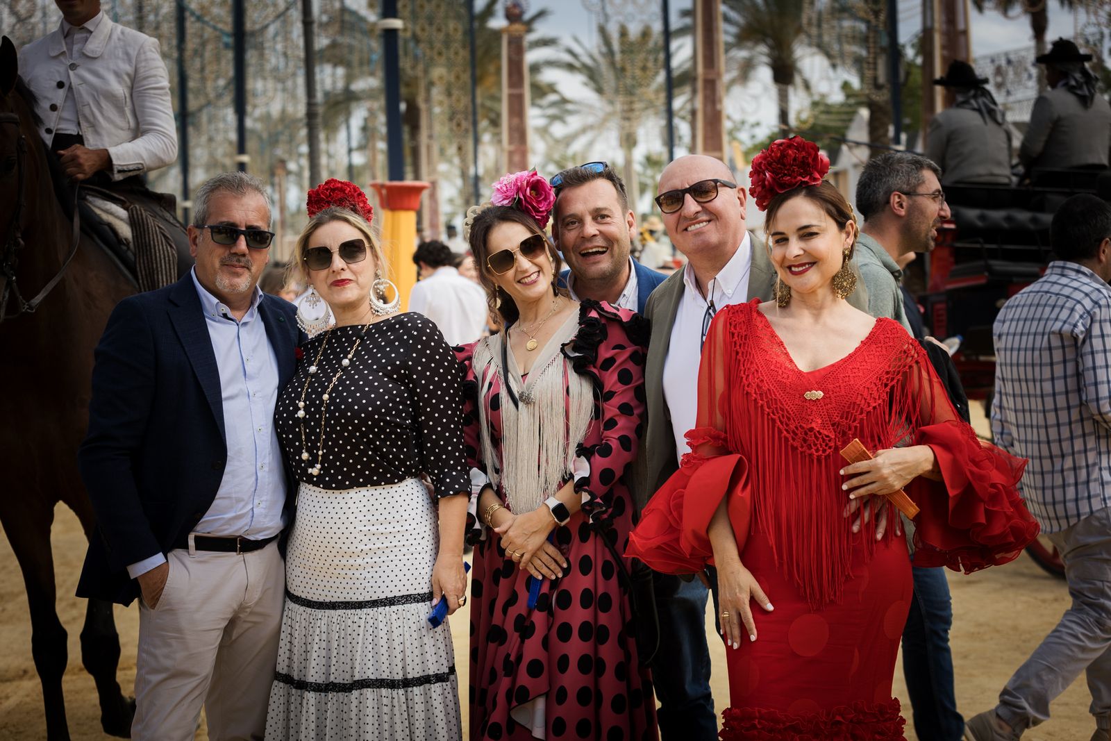 Búscate en las fotos del sábado en la Feria de Jerez
