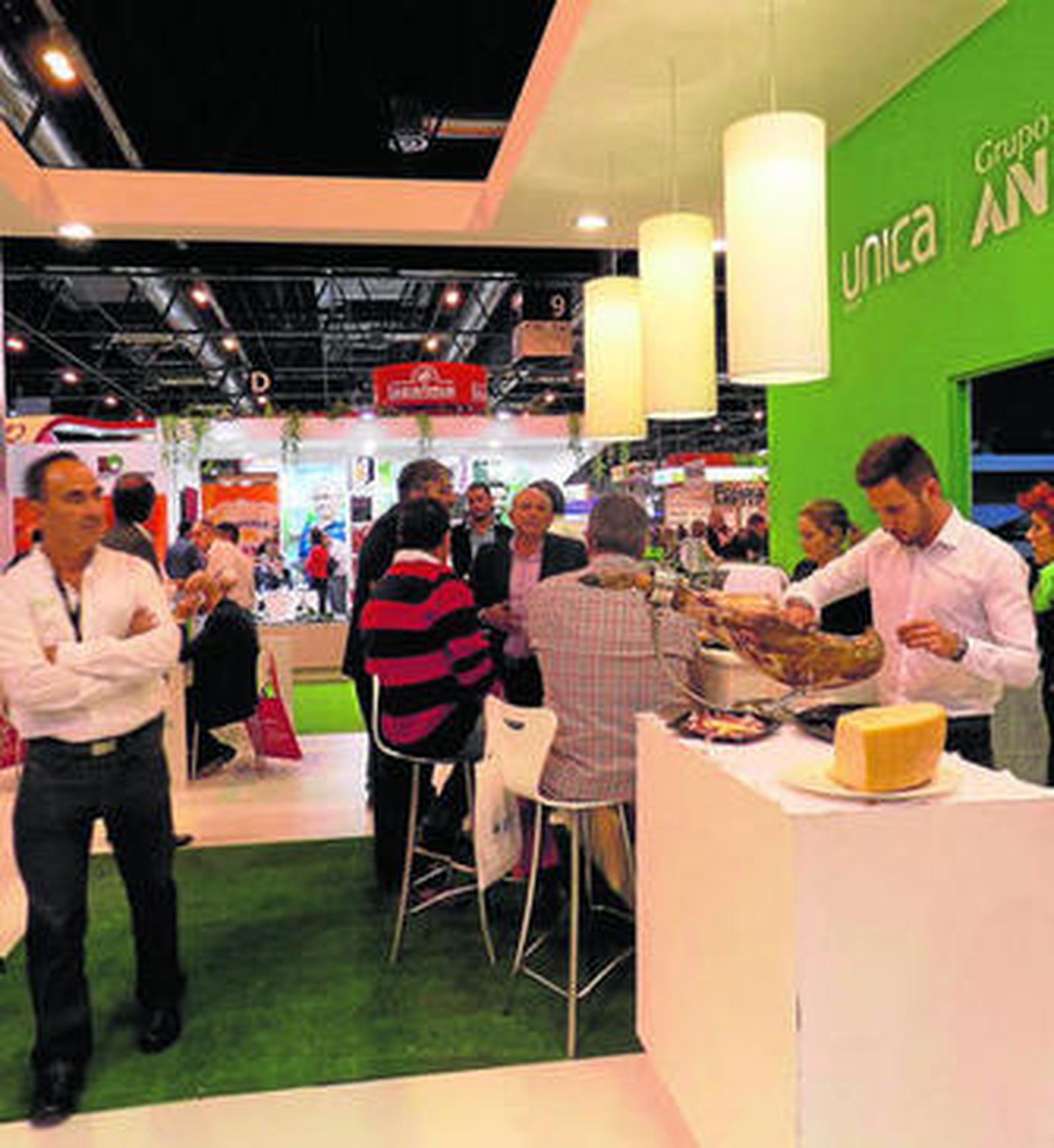 Unica Group se presentaba con un expositor conjunto con el Grupo AN en la pasada Fruit Attraction en Madrid.