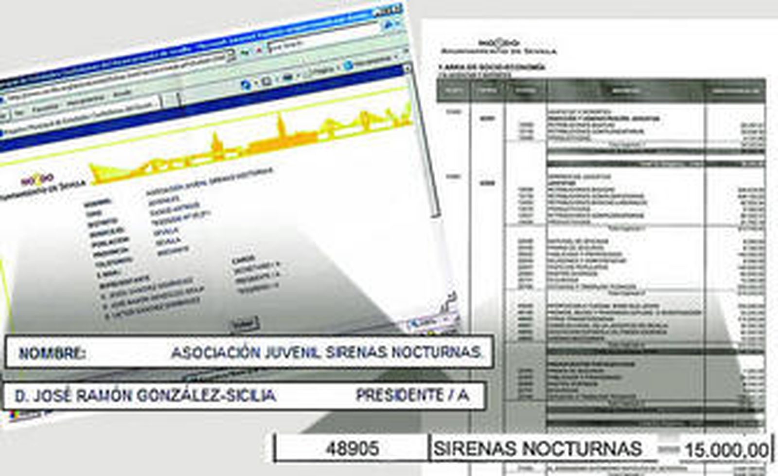 El portavoz municipal de IU, Antonio Rodrigo Torrijos, y el concejal de Juventud, José Manuel García.