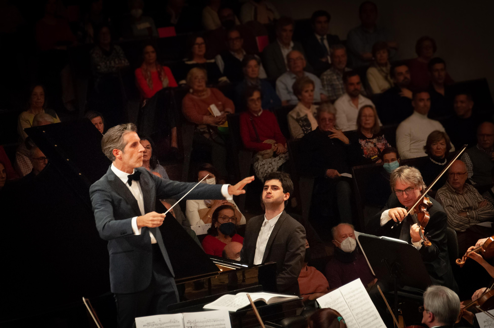 Un momento del concierto.