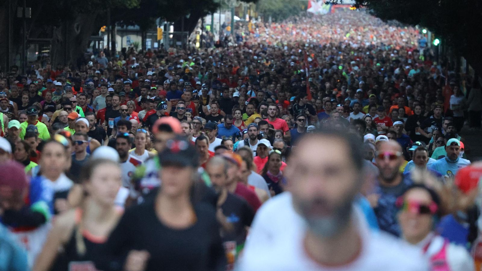Las mejores fotos de la Maratón de Málaga 2024