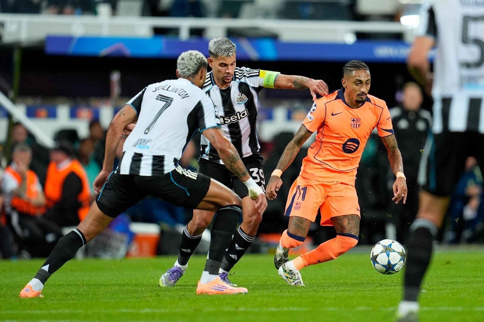 Las fotos del Newcastle-Barcelona