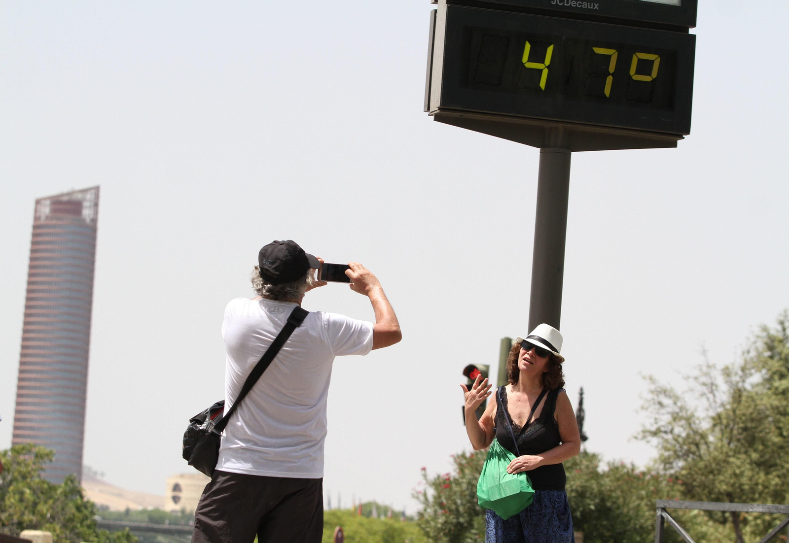 La ola de Calor en Sevilla