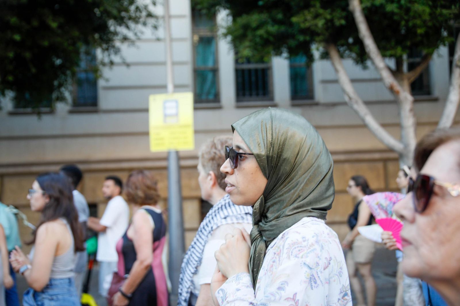 Imágenes de la manifestación en Almería por el genocidio en Palestina