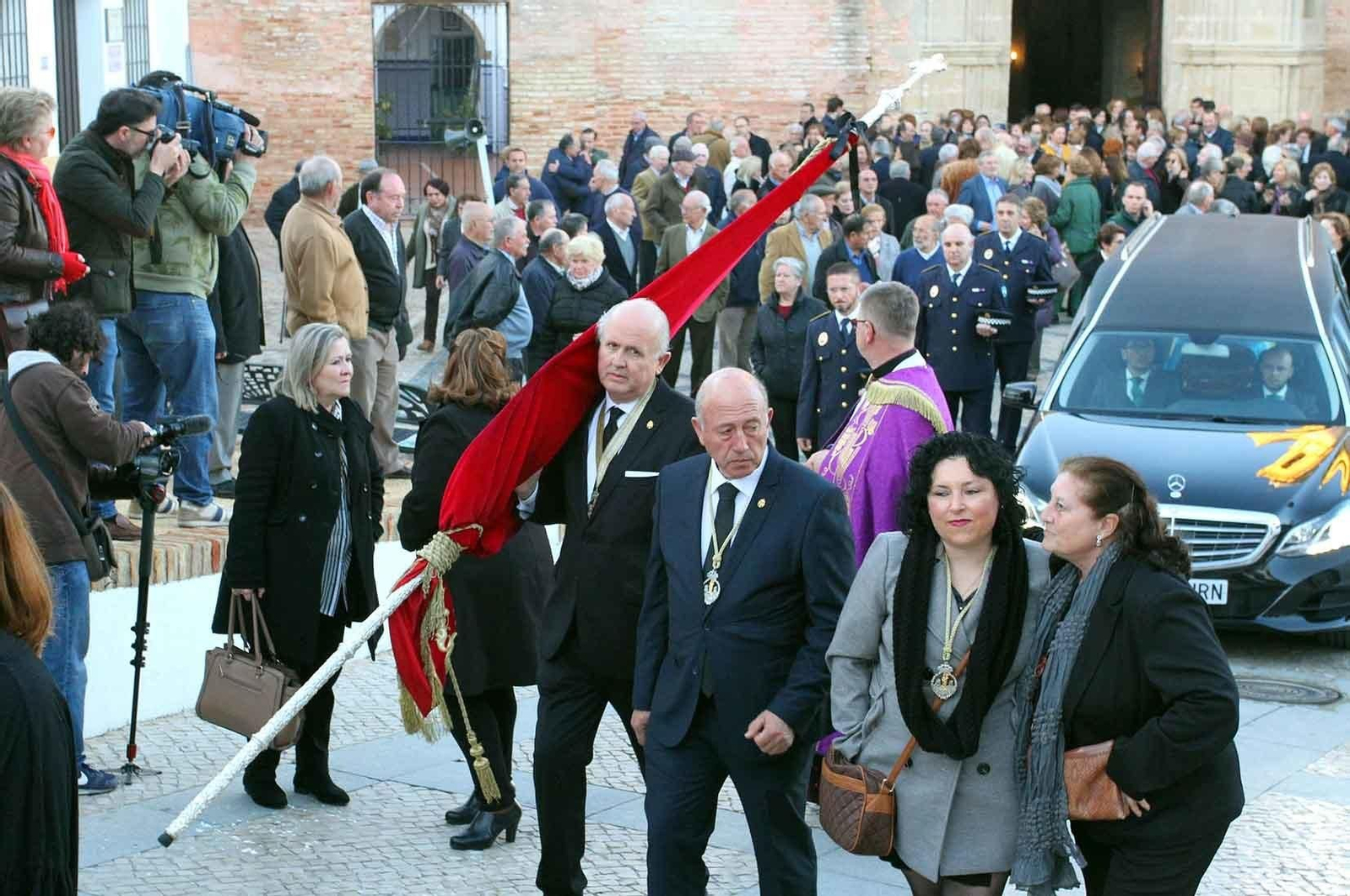 Imágenes del funeral de Pilar Pulgar