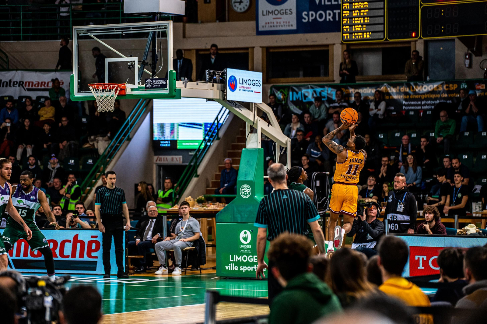 El Limoges-Unicaja, en fotos