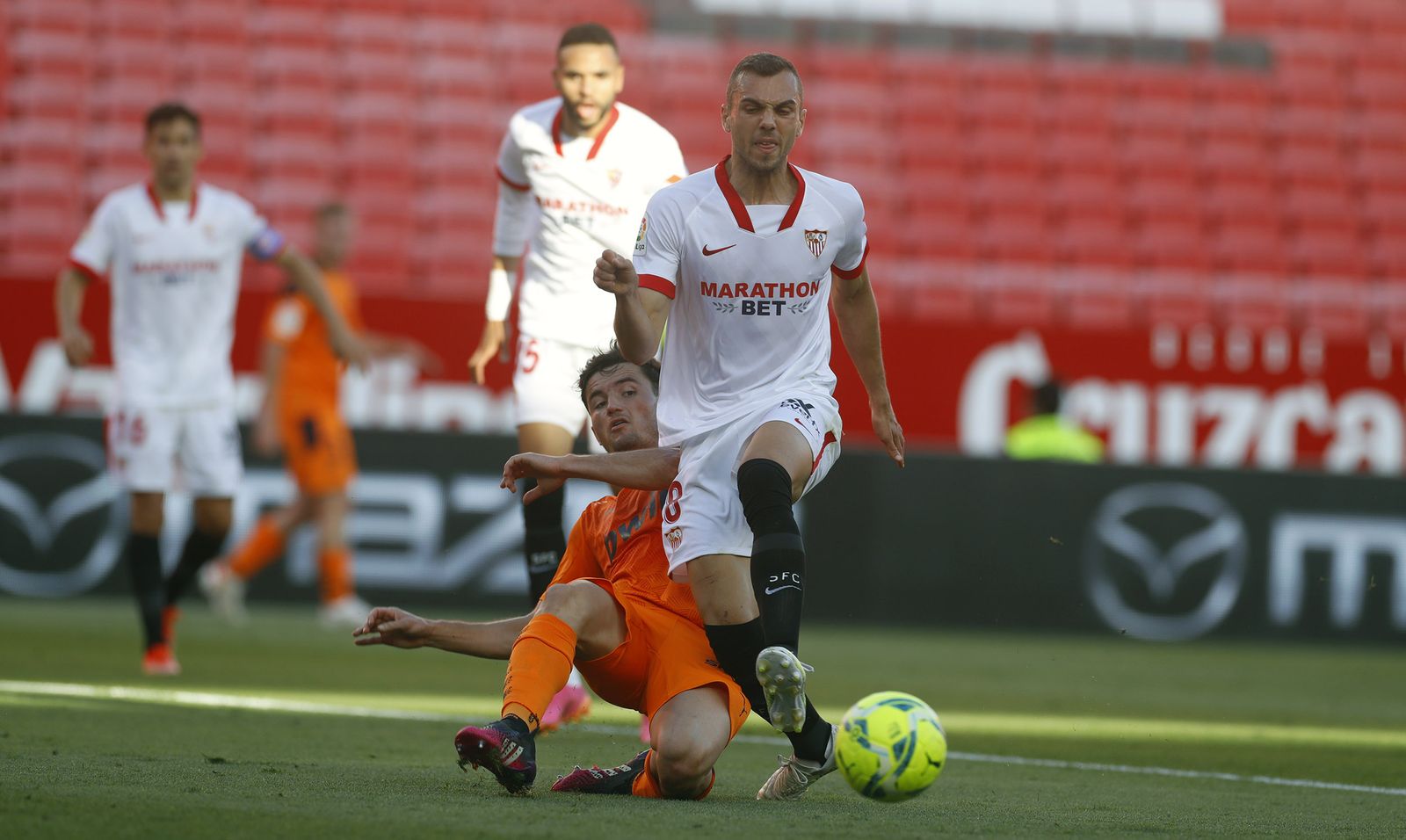 Las imágenes del Sevilla-Valencia