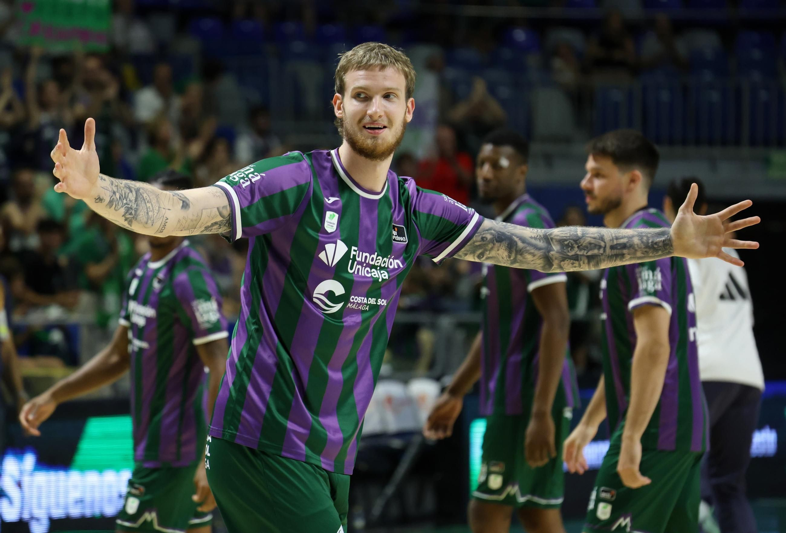 El Unicaja-Real Madrid, en fotos