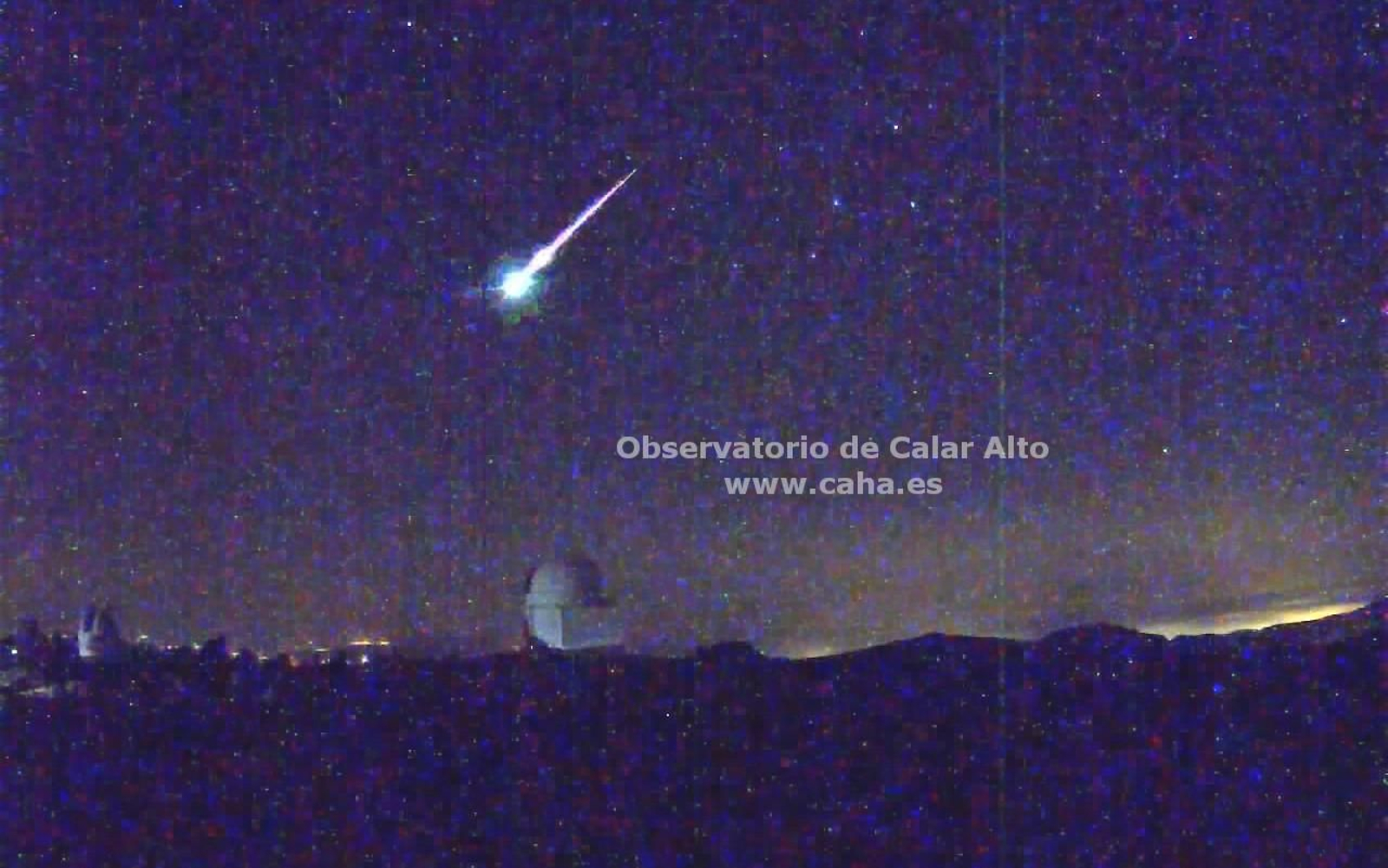 Detectada una brillante Alfa Capricórnida sobre Albacete rumbo a Madrid