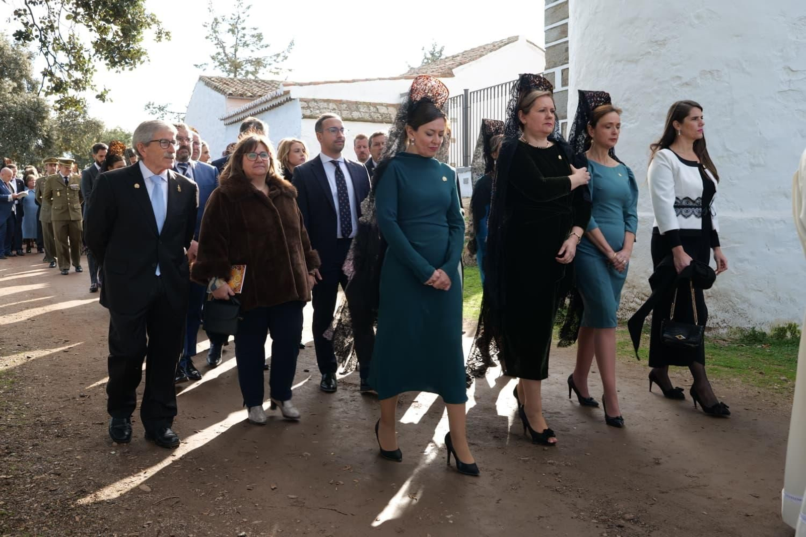 Procesión de la Virgen de Luna tras su coronación canónica