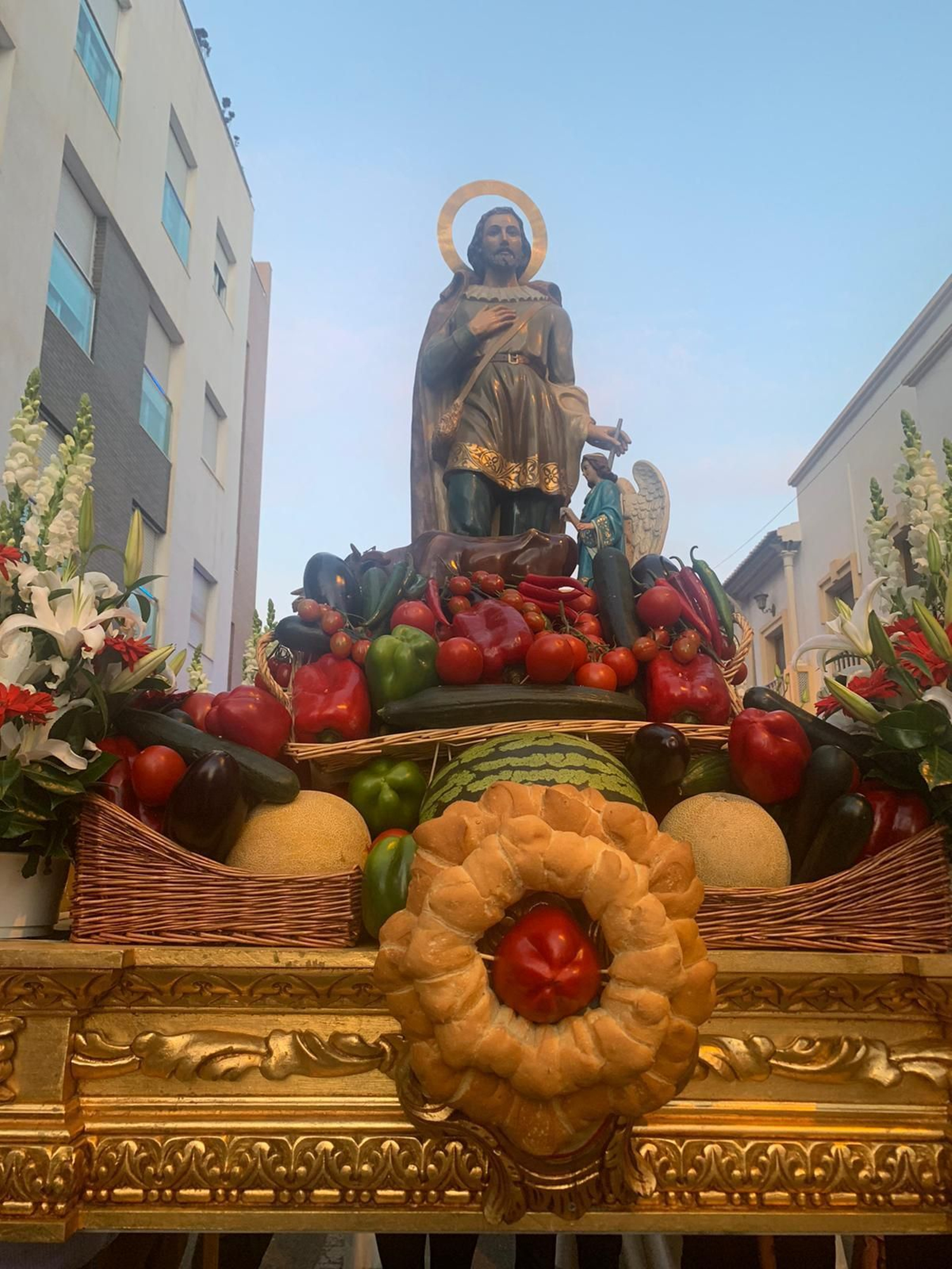 Imagen de archivo de la procesión de San Isidro.