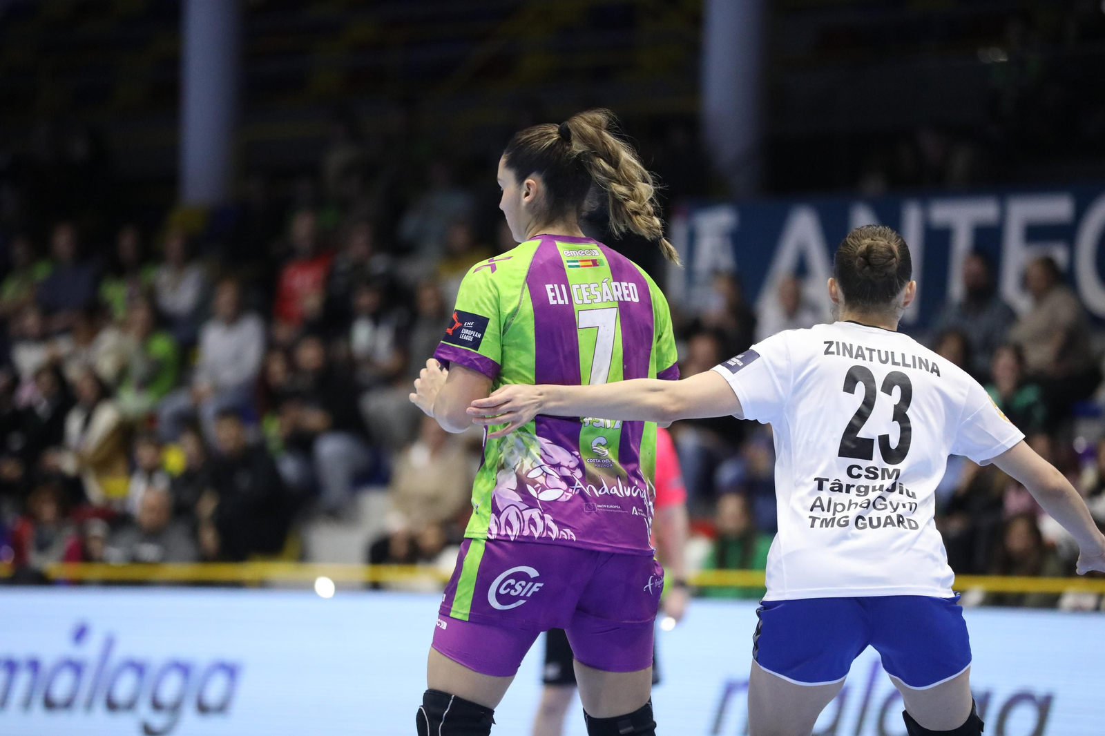 El Costa del Sol Málaga - Targu Jiu de la EHF European League, en fotos