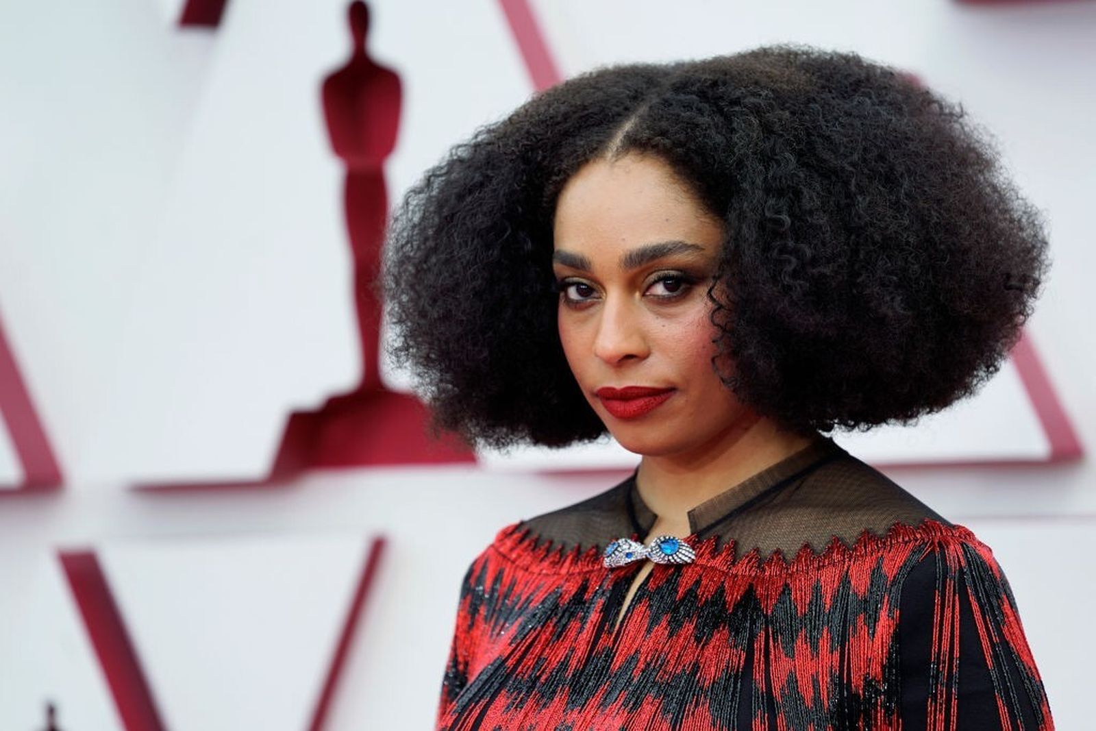 Celeste Waite, la peor vestida.