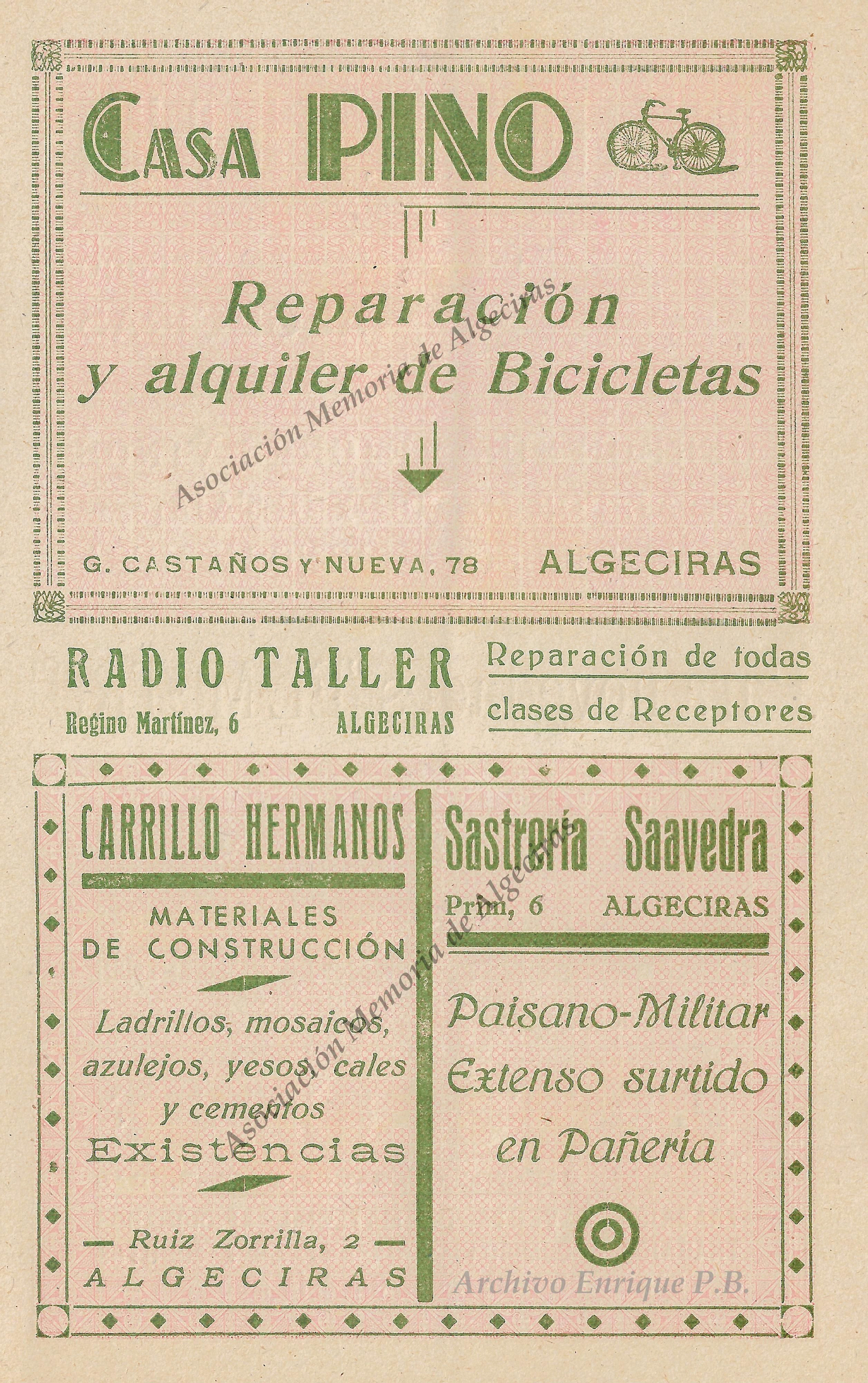 La exposición 'Los primeros 100 años de la Feria de Algeciras', en imágenes