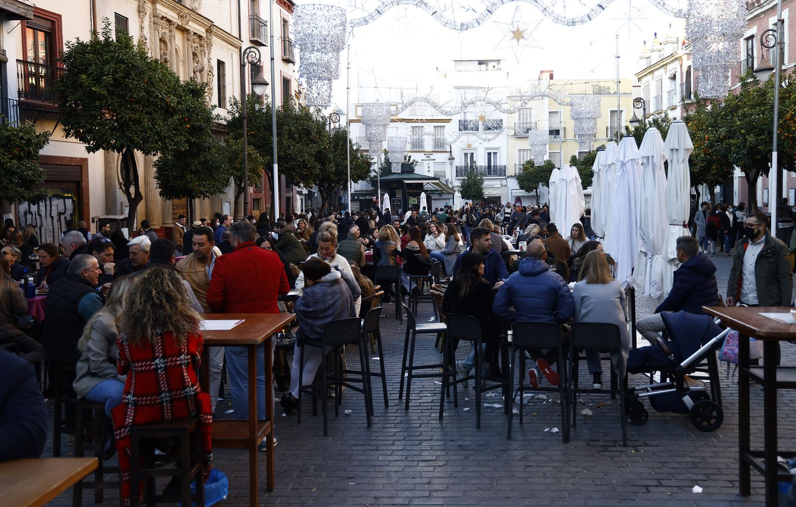 Plaza del Salvador en Sevilla