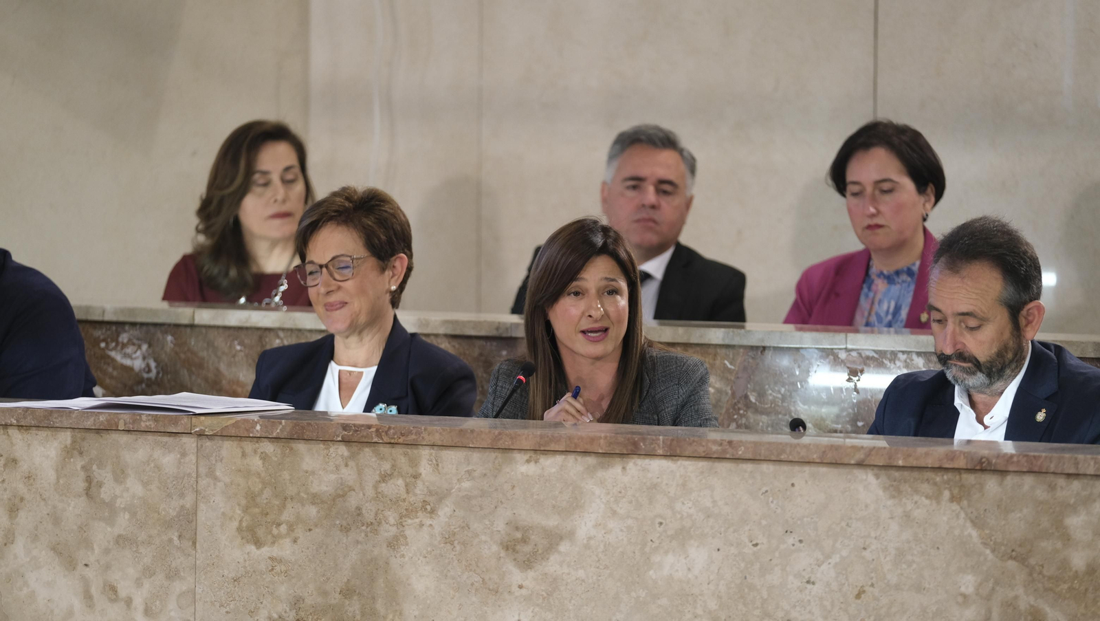 Imágenes del pleno ordinario del Ayuntamiento de Almería