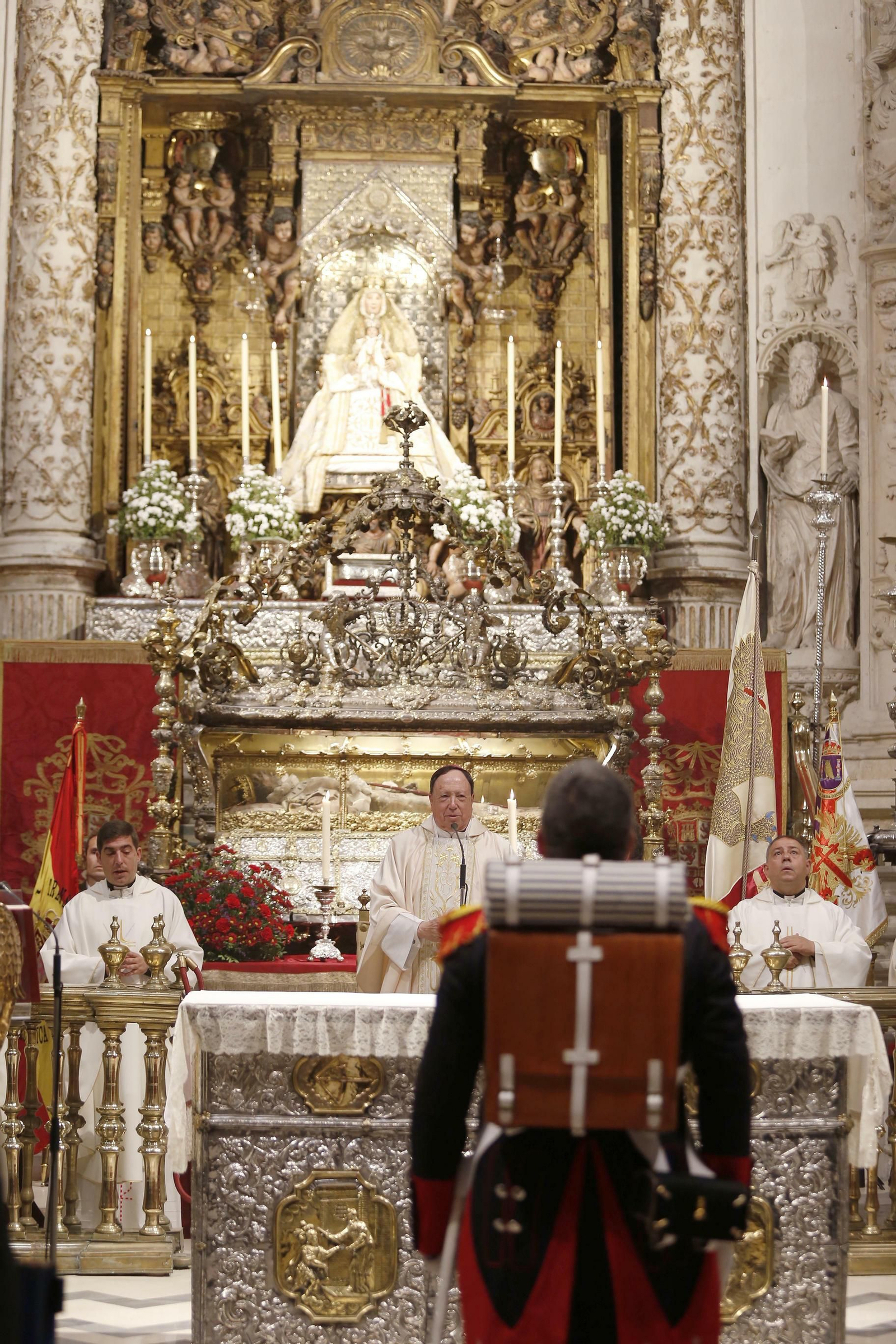 Celebración de la festividad de San Fernando en la Catedral de Sevilla
