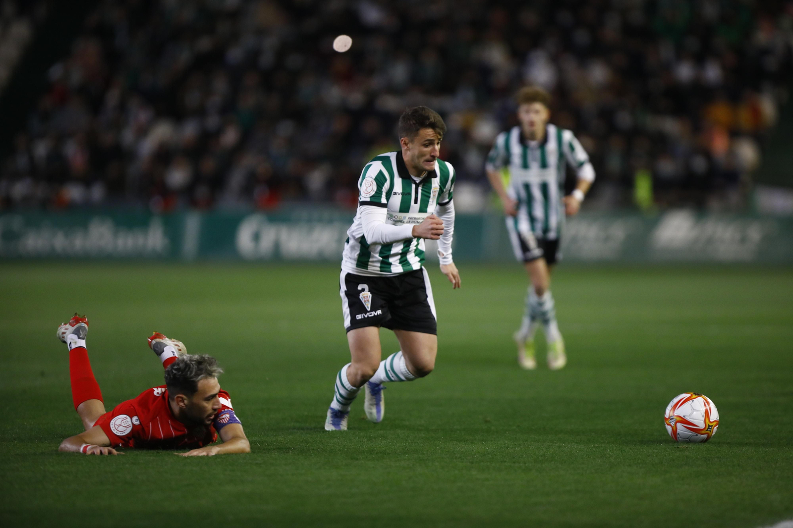Las imágenes de la derrota del Córdoba CF ante el Sevilla FC en la Copa del Rey
