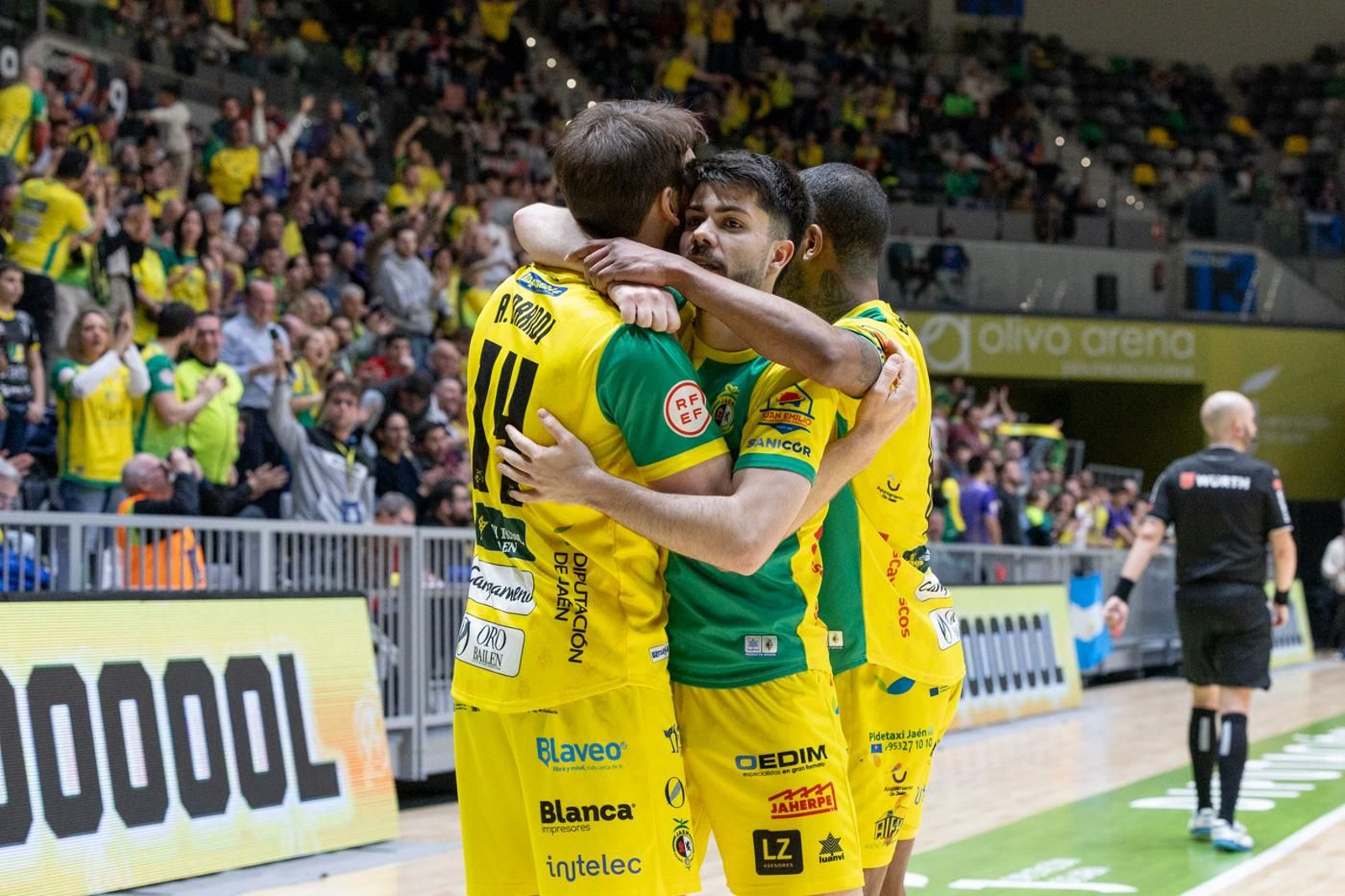 Las mejores imágenes del empate entre Jaén FS y Wanapix Sala 10 Zaragoza