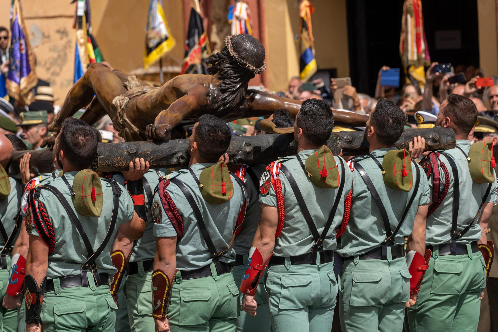 Las fotos de la Legión en la Semana Santa de Málaga 2023 Las fotos de la Legión en la Semana Santa de Málaga 2023