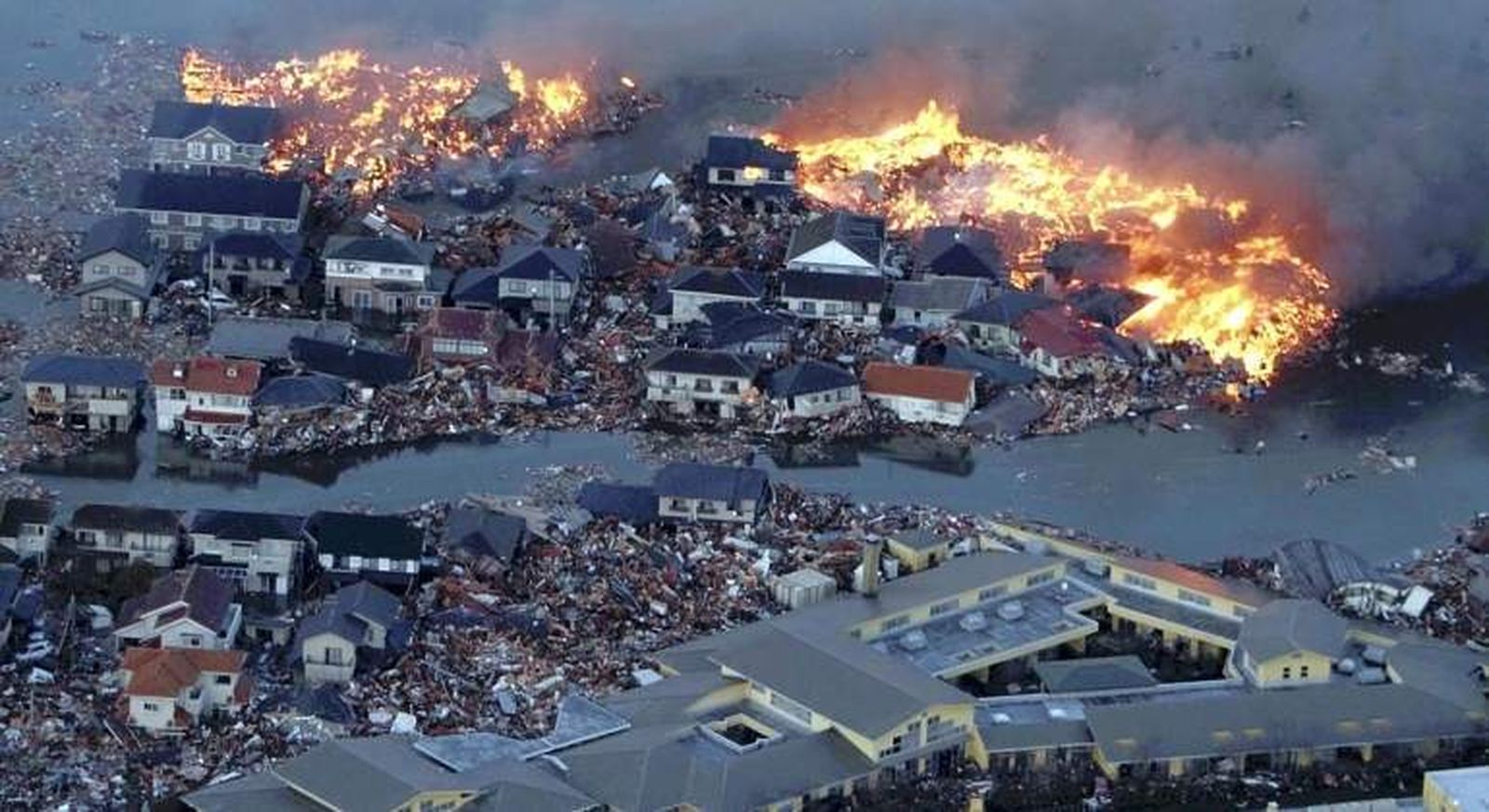 Una imagen de las consecuencias del tsunami de Fukushima