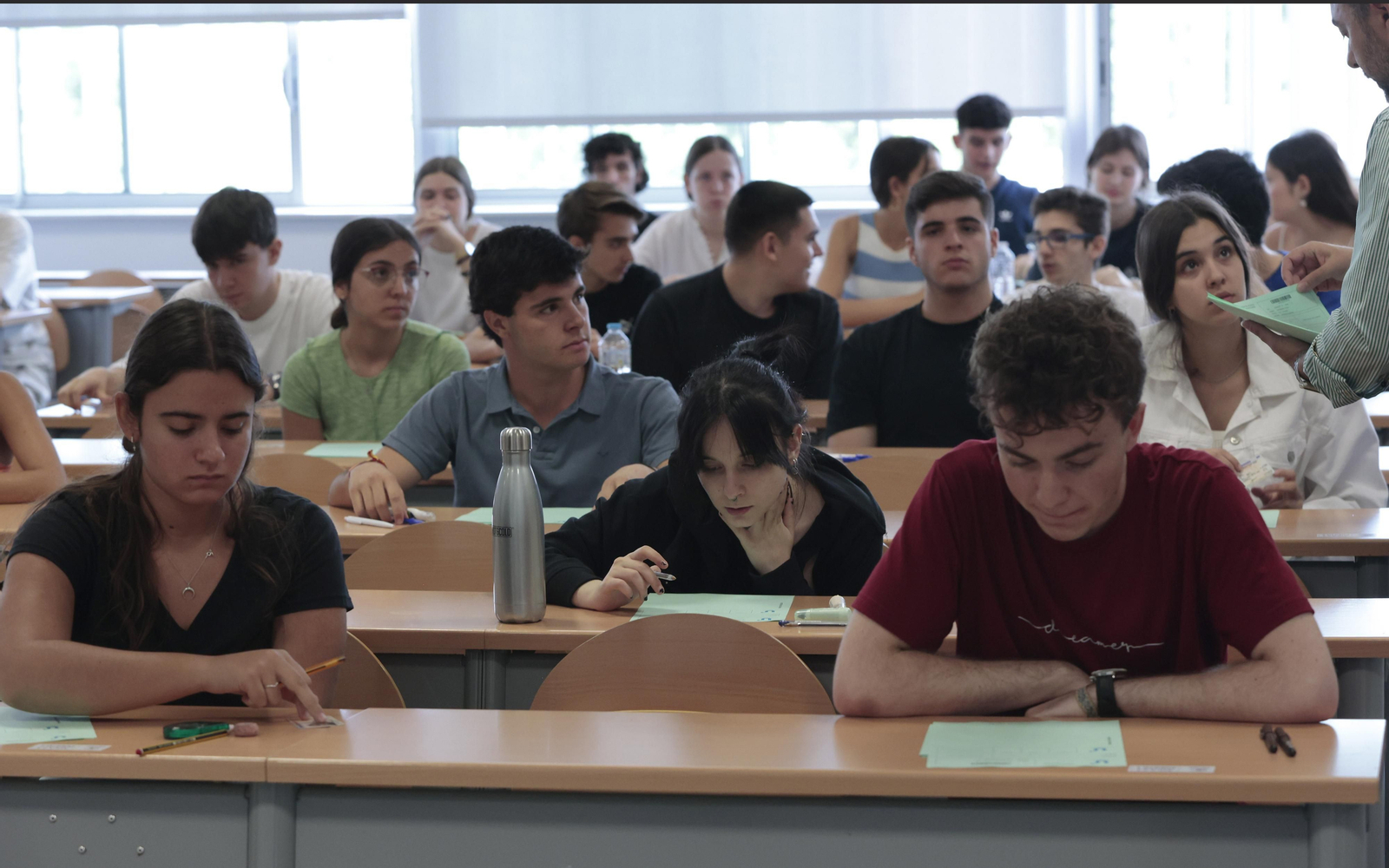 Las imágenes de la Selectividad en la Universidad de Sevilla