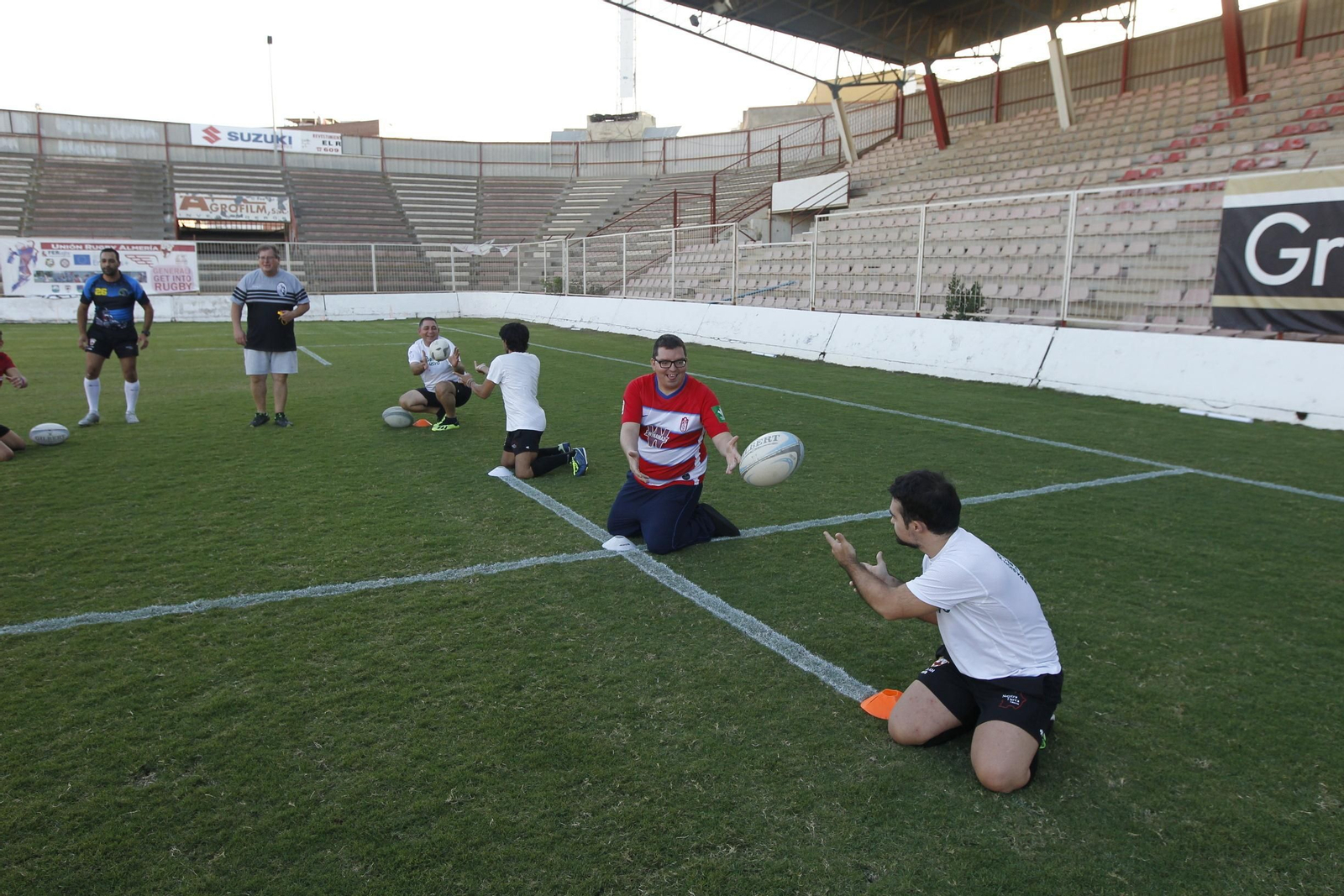 Fotogalería rugby inclusivo URA CLAN. Almería