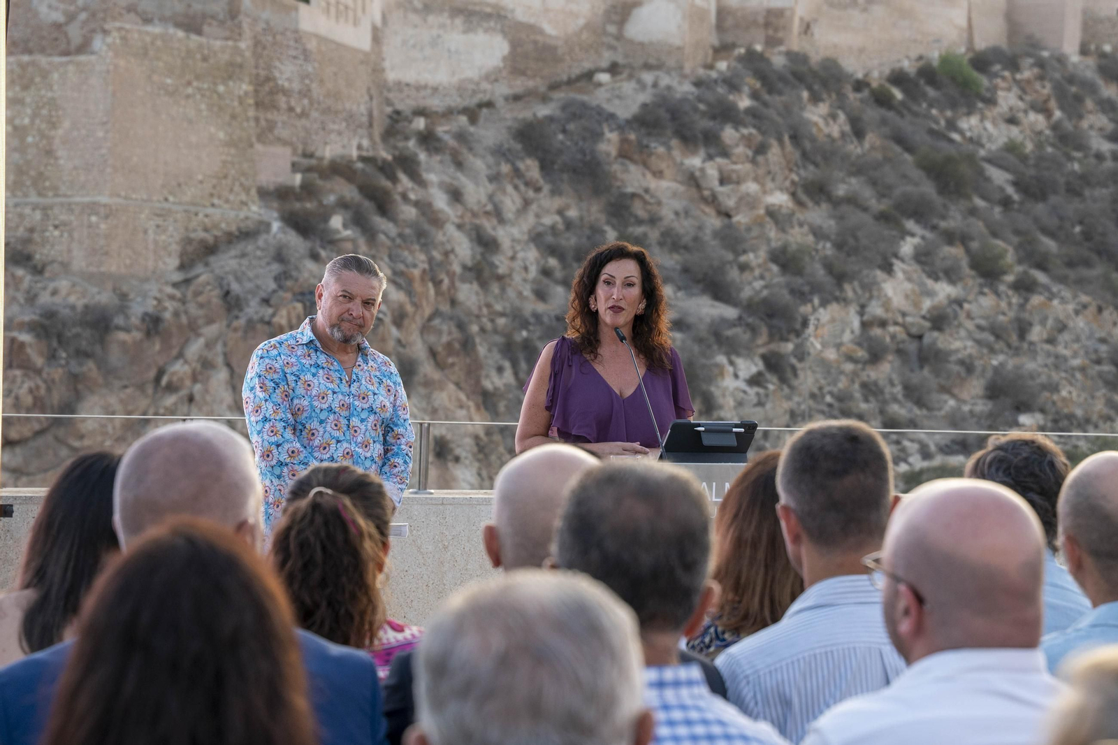 Las imágenes de la presentación de la Feria de Almería 2025 en honor de la Virgen del Mar