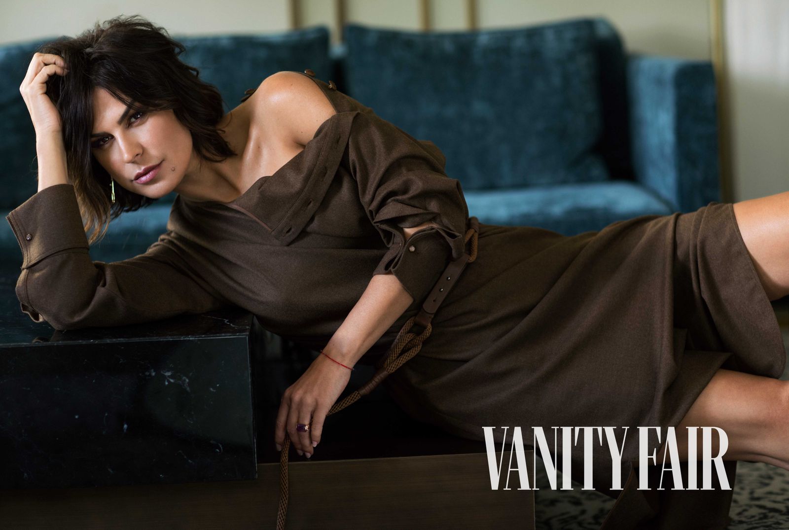 Raquel Perera, en su reportaje para 'Vanity Fair'.