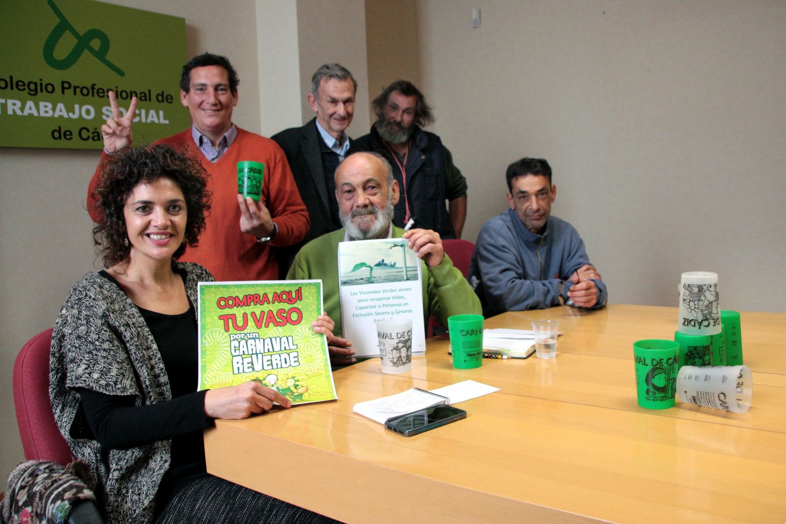 Menchu Romero coordinará los recursos municipales para personas sin hogar. En la foto, en la presentación de una campaña de Iguales en Acción.