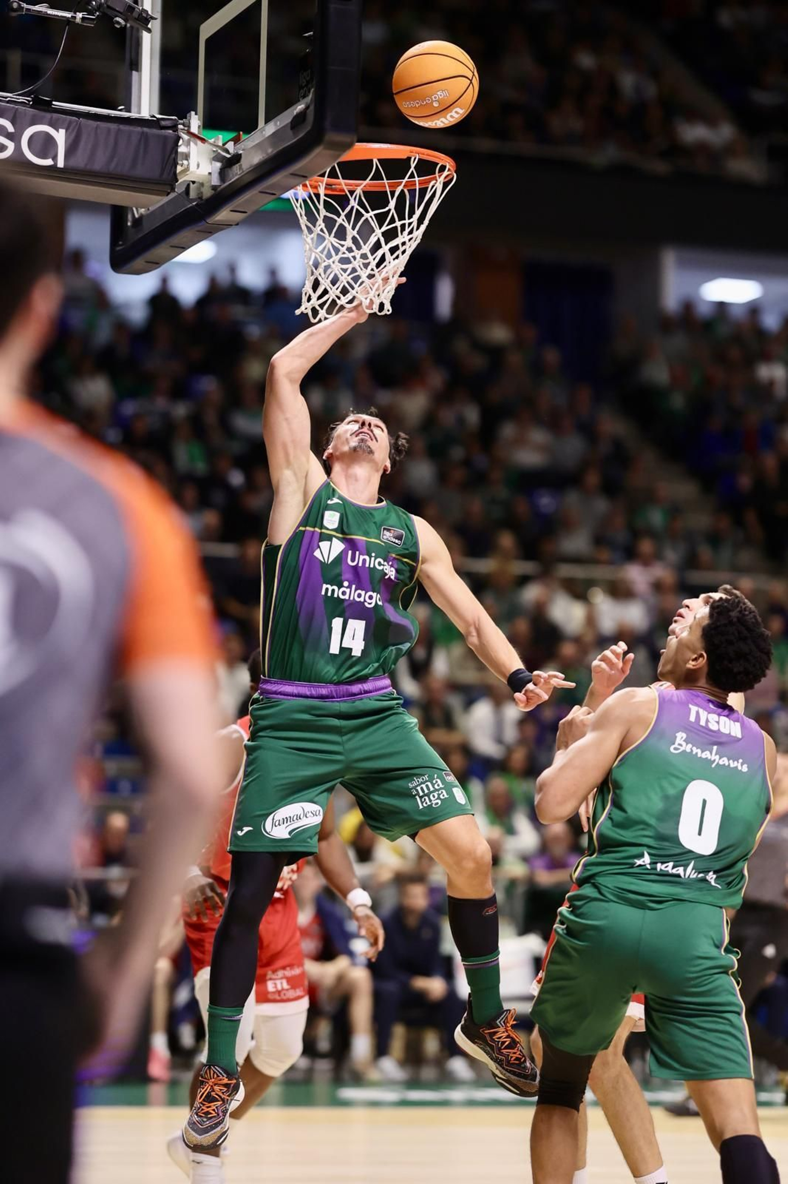El Unicaja-Baxi Manresa, en fotos